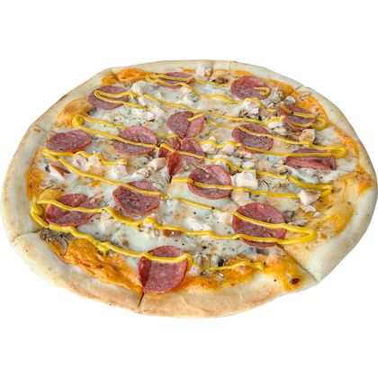 Пицца «С курицей и грибами»