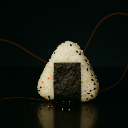 Онигири с шиитаке