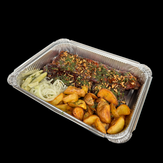 Сет Ребрышки с медово-горчичной глазурью