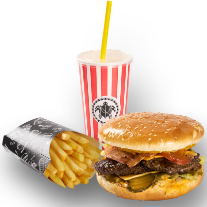 Двойной Чизбургер Комбо