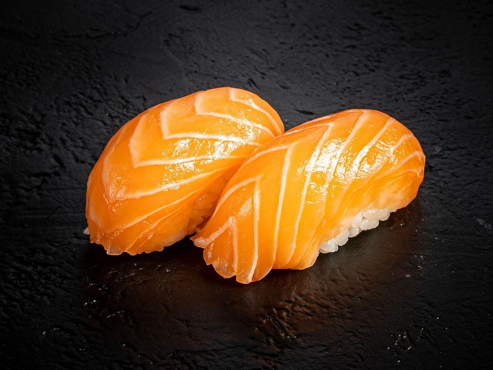 С лососем х2