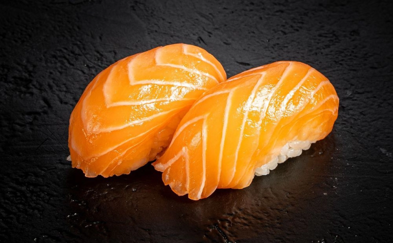 С лососем х2