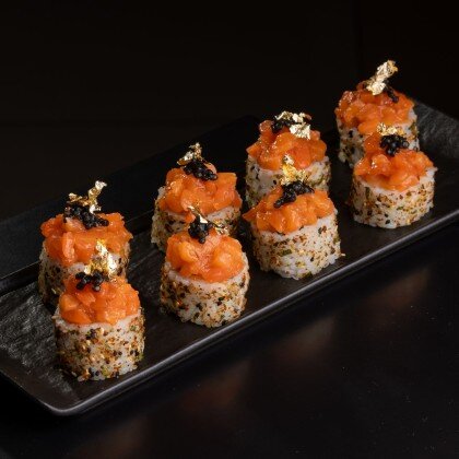 Тартар с Лососем