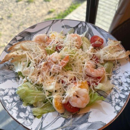 Цезарь с креветеой