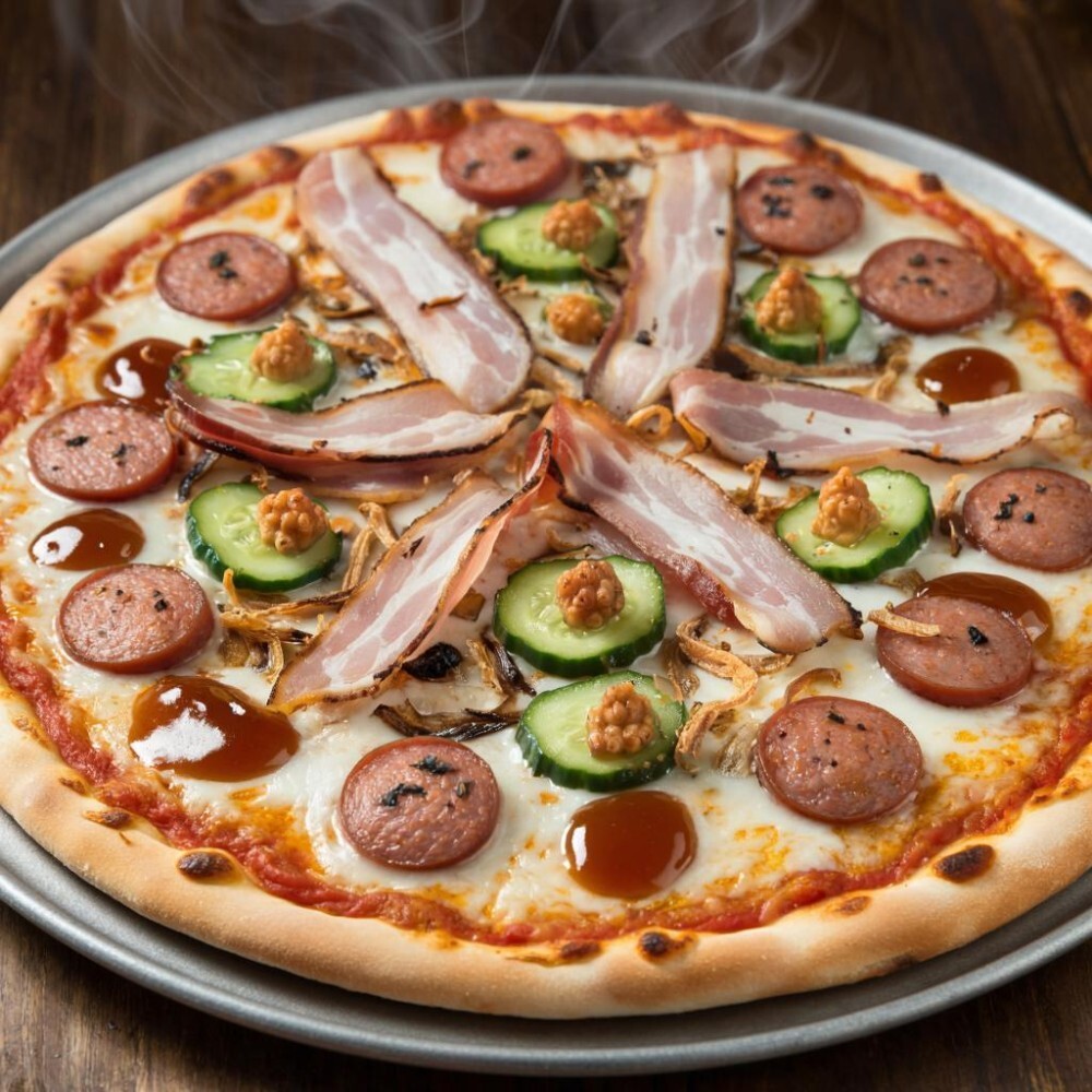 Пицца "Колбаски Барбекю "