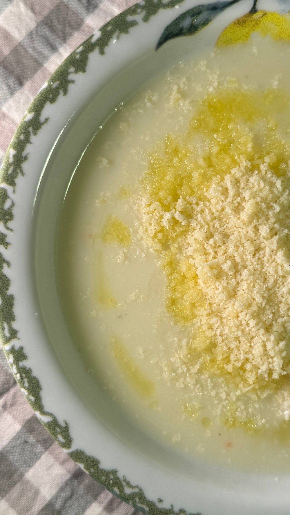 Сырный суп с цыпленком