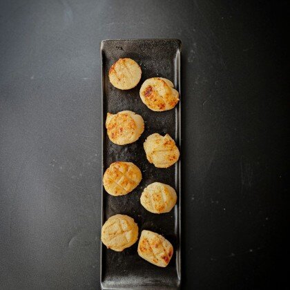 Гребешки на углях