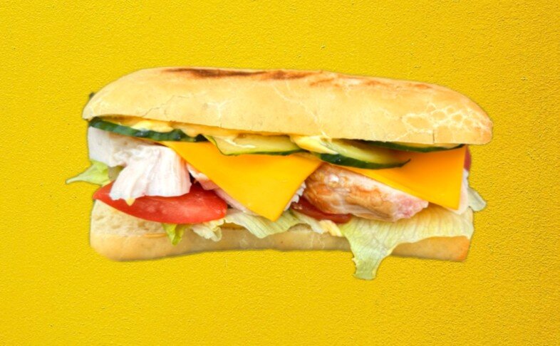 Сэндвич СЫРНАЯ КУРОЧКА