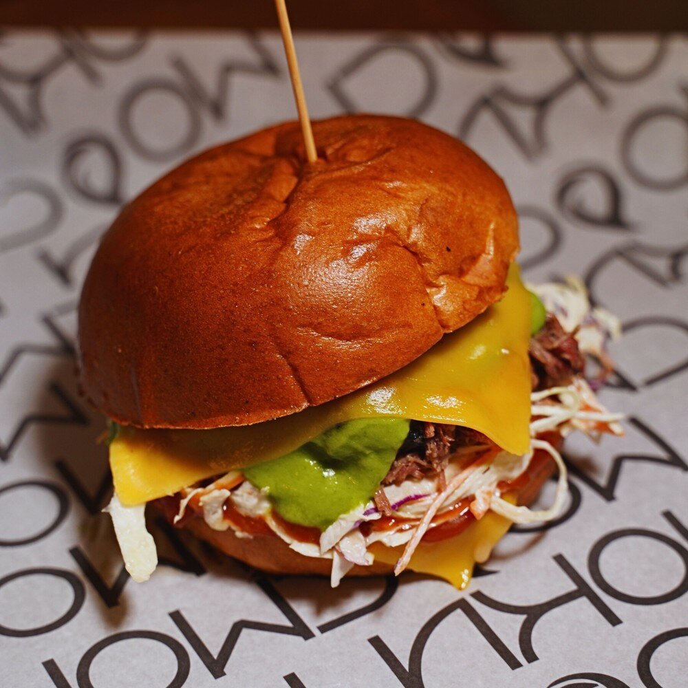 «Бургер с рваной говядиной»