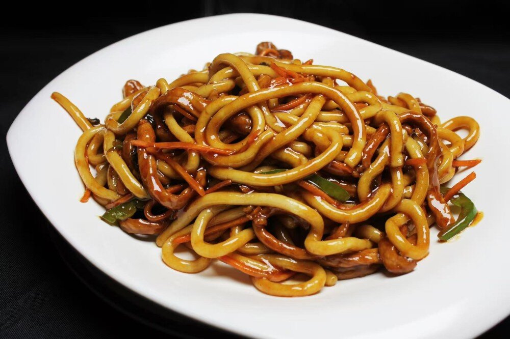 507 Жареная лапша с измельченной свининой