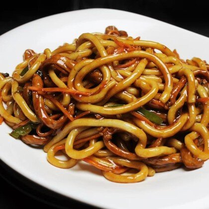 507 Жареная лапша с измельченной свининой