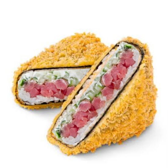 Онигири жаренный с тунцом, 1 шт.