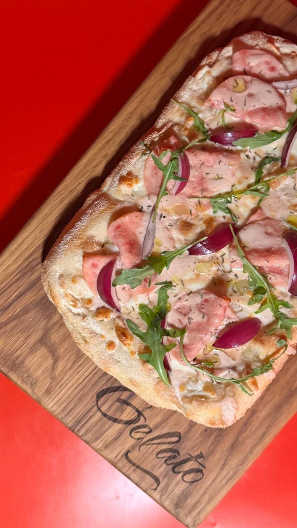 Пицца Vitello tonnato / ветчина