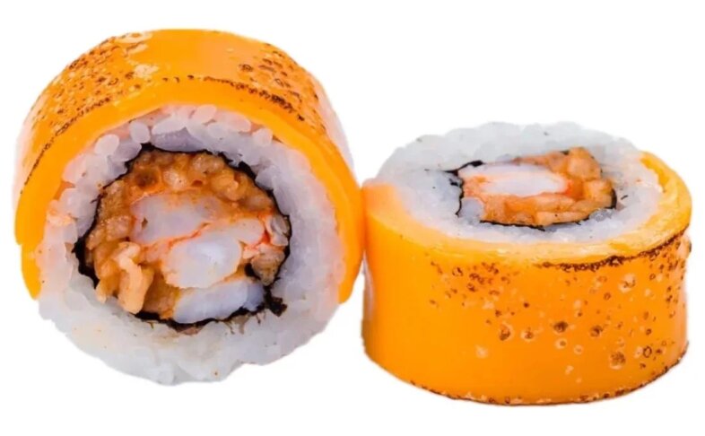 Ролл Криспи Чеддер с креветкой