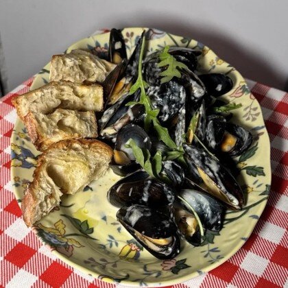 Мидии "Venetto Gorgonzola"