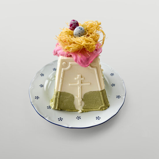 Пасха творожная "Фисташка