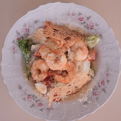 Цезарь с креветками