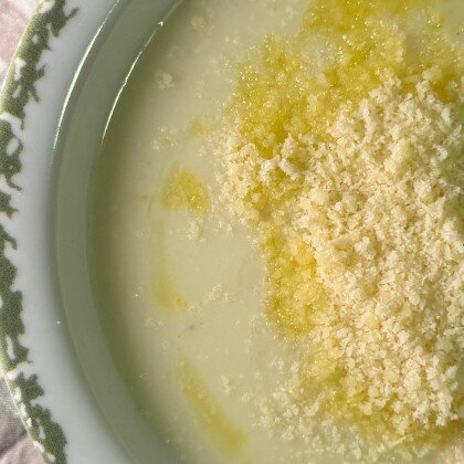 Сырный суп с цыпленком