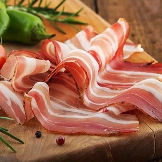 Бекон жареный на гриле