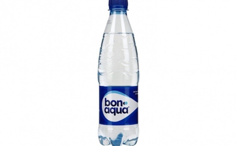 Вода «BonAqua» сильногазированная