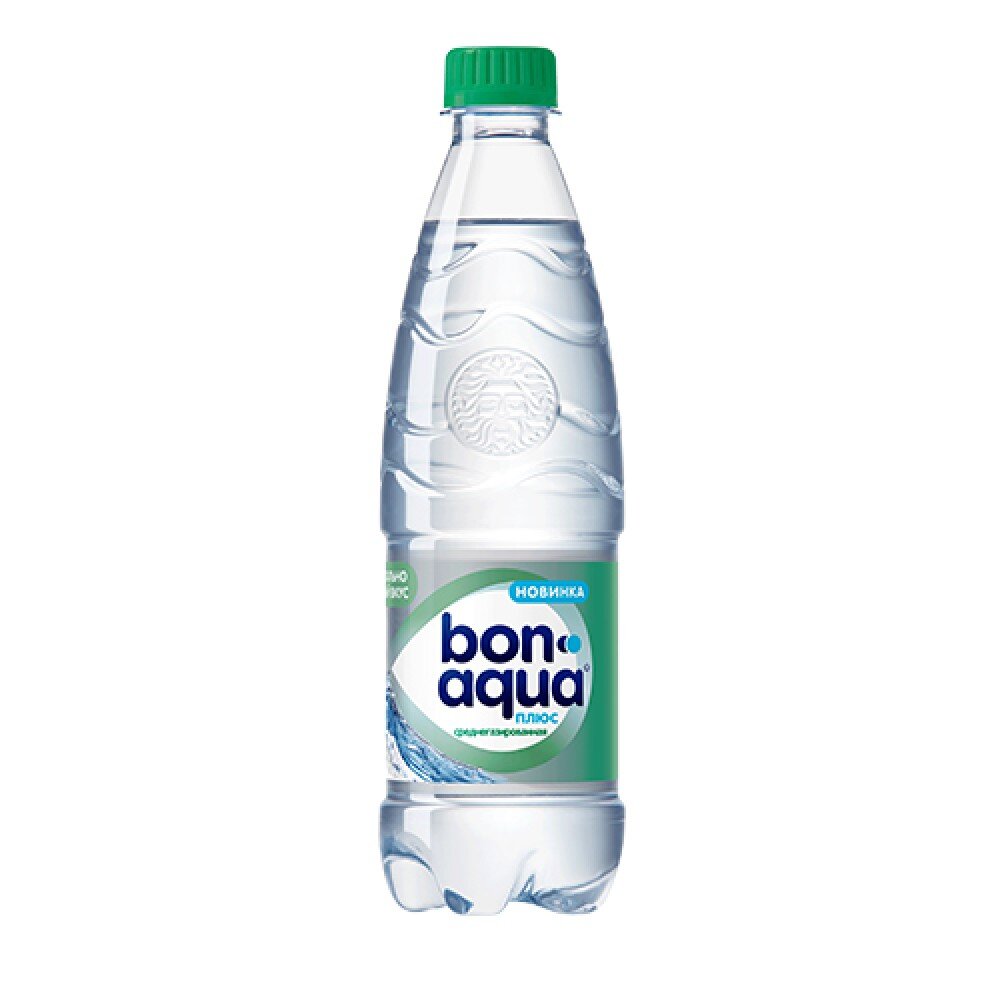 Вода BonAqua среднегазированная