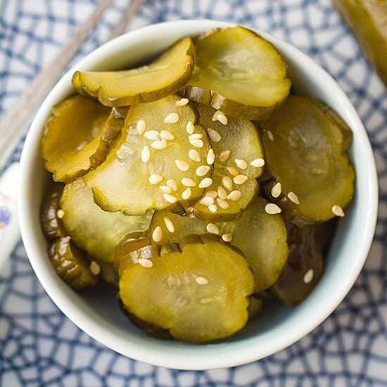 Огурчик маринованный