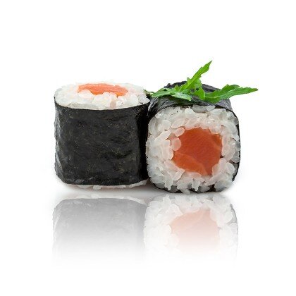 Маки с лососем