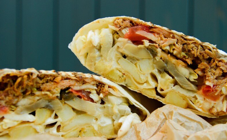 Шаурма «Грибная»  с курицей