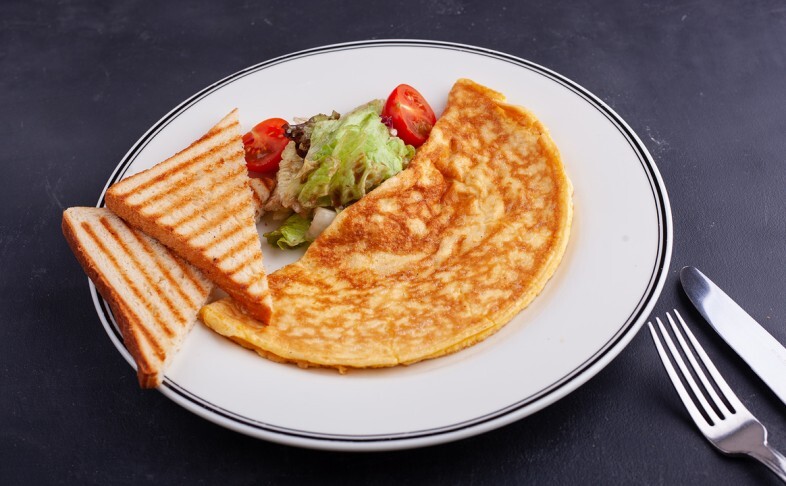 Омлет из трех яиц