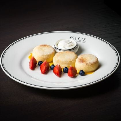 Сырники с соусом из манго