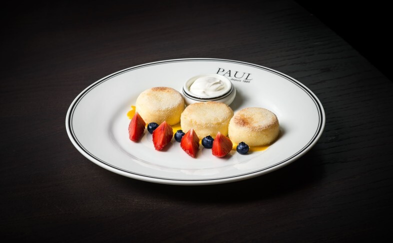 Сырники с соусом из манго