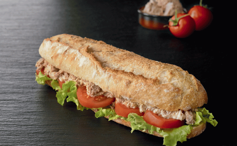 Сэндвич с тунцом