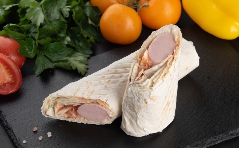 Хот-дог «В лаваше»