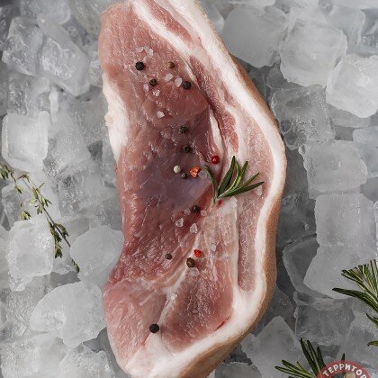 Субпродукты мясные обработанные "Щековина свиная" охлажденные