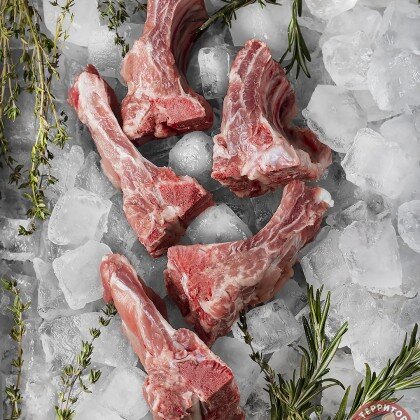 П/ф мясной натуральный из свинины мелкокусковой мясокостный "Рагу из свинины" охлажденный