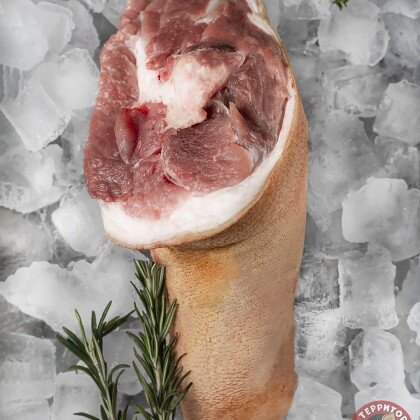 П/ф из свинины крупнокусковой мясокостный "Предплечье (рулька)" охлажденный