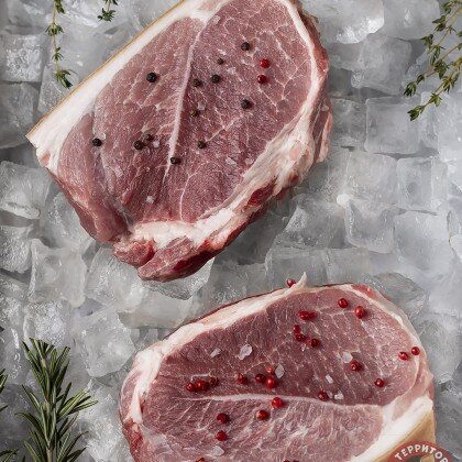 П/ф из свинины крупнокусковой бескостный "Лопаточная часть свиная" охлажденный