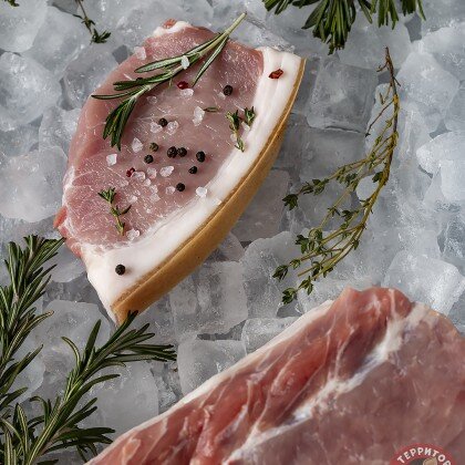 П/ф из свинины крупнокусковой бескостный  "Для натуральных отбивных котлет" охлажденный