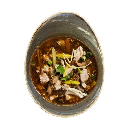 Кисло-острый суп с курицей