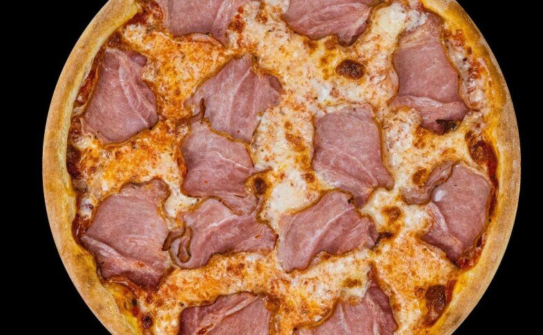 Пицца с ветчиной