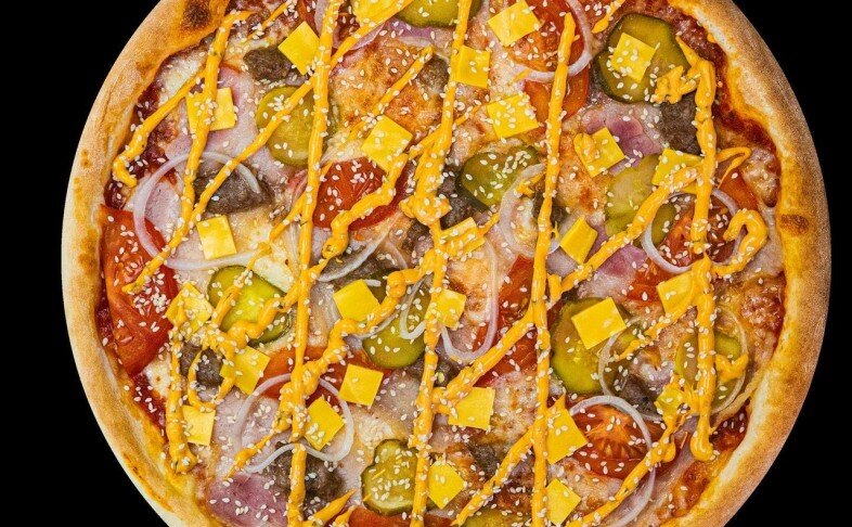 Пицца «Чизбургер»