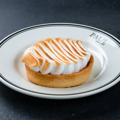 Тарталетка "Лимонная" с меренгой