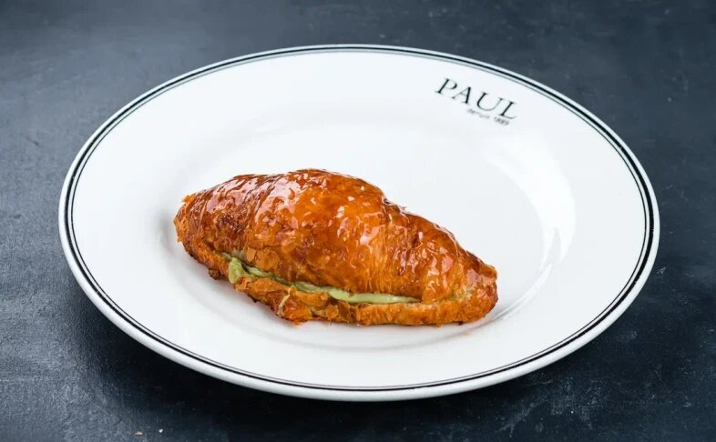 Круассан с фисташковым кремом