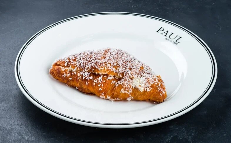 Круассан с кокосовым кремом