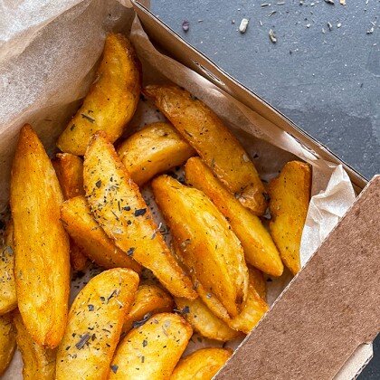 Картофельные дольки с орегано