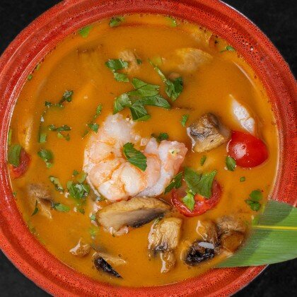 Том ям с креветкой *