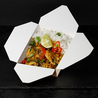 Жёлтый карри с цыплёнком