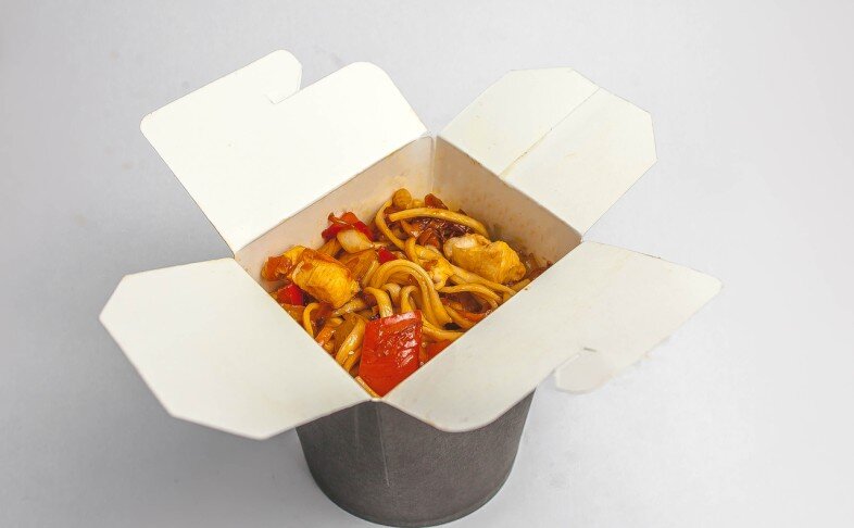 WOK c курицей