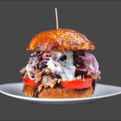 PulledPork Burger