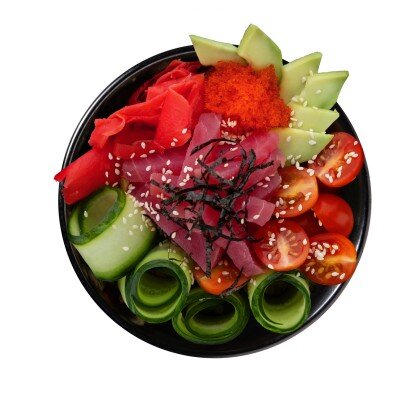 Салат «Поке с тунцом»